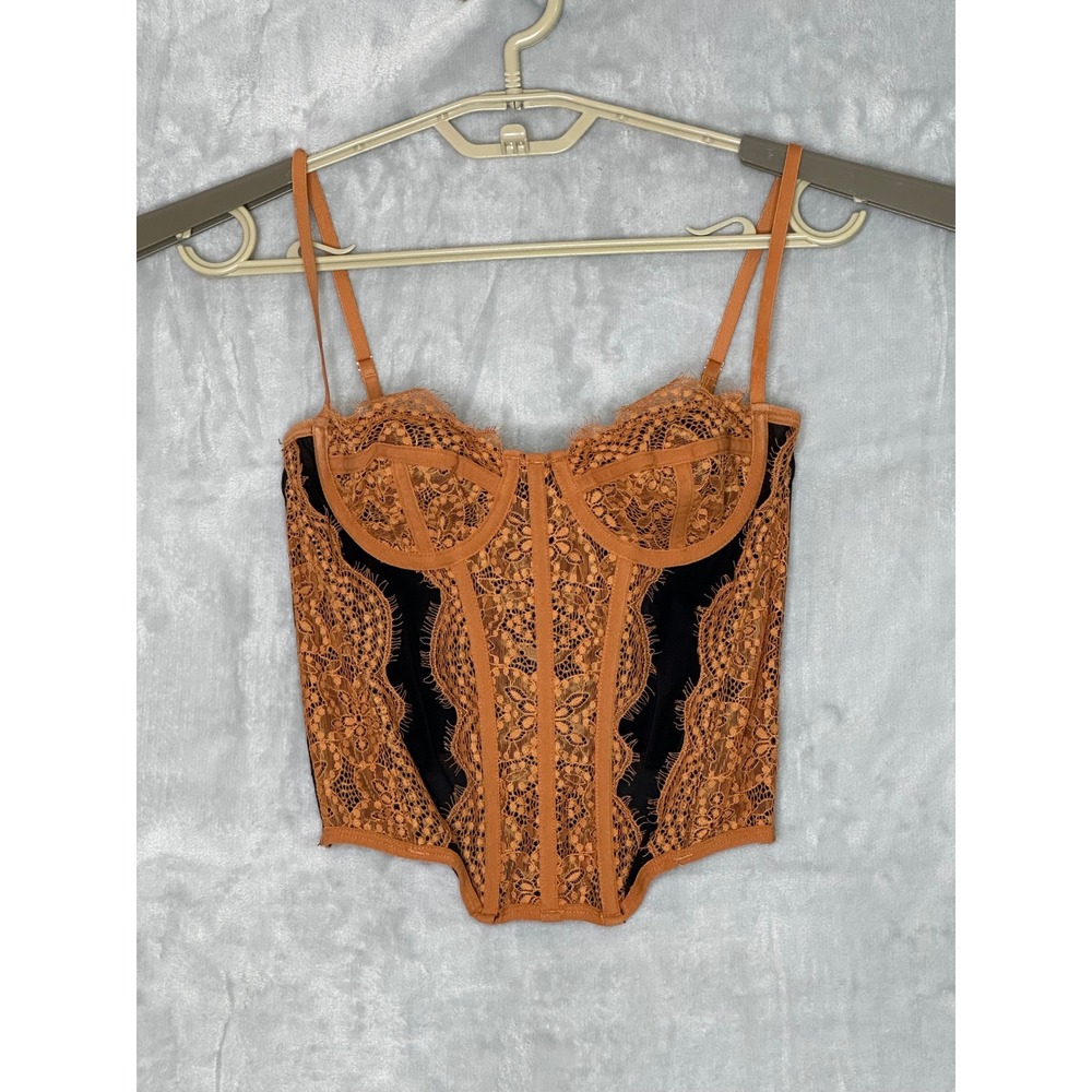 Out From Under Modern Love Lace Corset Small Coquette Goth Fairy Ren Faire